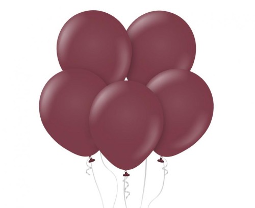Balony 18" Standard Burgundy , 25 szt.