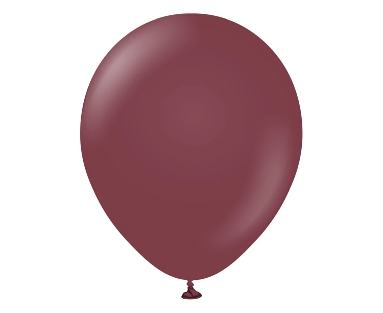 Balony 18" Standard Burgundy , 25 szt.
