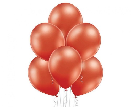 Balony Belbal 12", B105-617, (glossy red) glossy czerwone, 100szt.
