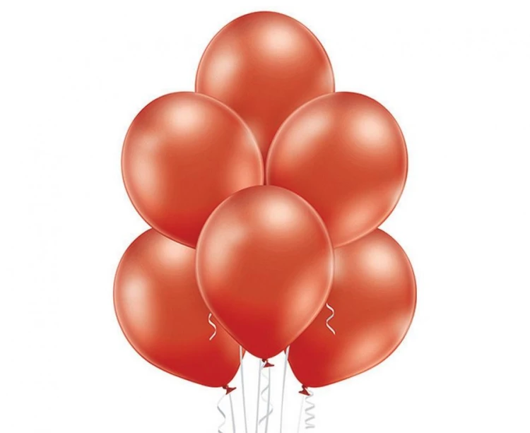 Balony Belbal 12", B105-617, (glossy red) glossy czerwone, 100szt.