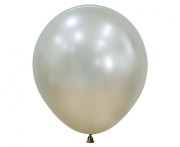Balony Sempertex 18", (silk cream pearl) Silk, Kremowo-perłowe, 15 szt.