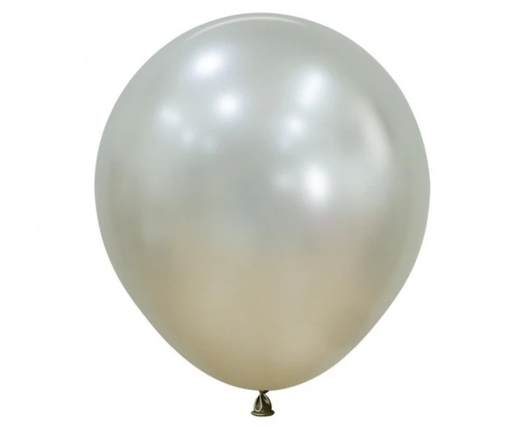 Balony Sempertex 18", (silk cream pearl) Silk, Kremowo-perłowe, 15 szt.