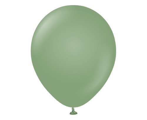 Balony 18" Retro Eucalyptus , 25 szt.