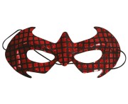 Maska Czerwony Superhero - Superbohater Spiderman Przebranie Bal