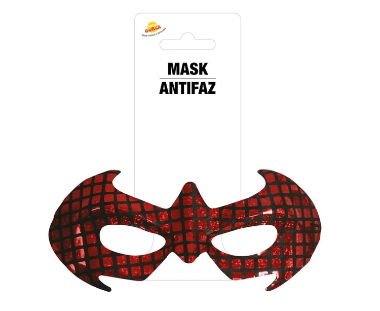 Maska Czerwony Superhero - Superbohater Spiderman Przebranie Bal