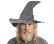 Kapelusz Czarodzieja Szary - Gandalf Mag Harry Potter Halloween