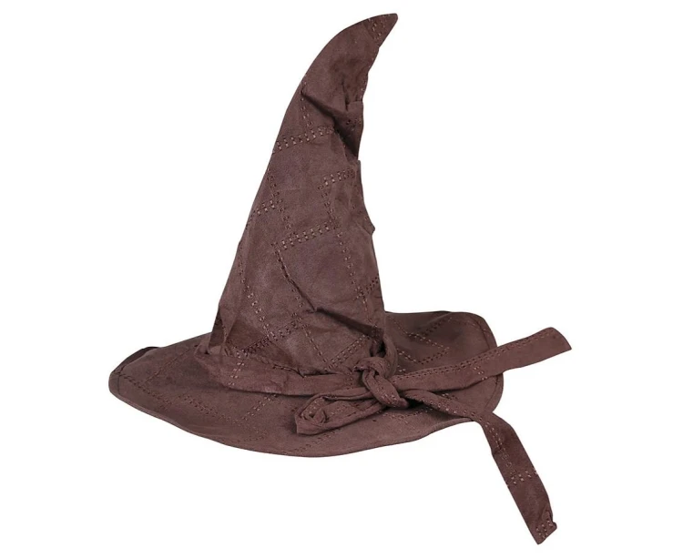 Kapelusz Czarodzieja Brązowy - Gandalf Mag Harry Potter Halloween