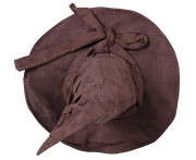 Kapelusz Czarodzieja Brązowy - Gandalf Mag Harry Potter Halloween