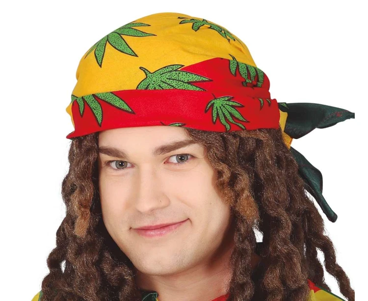 Chusta na Głowę JAMAICA Rastafari Bandana Reggae Rasta Chustka