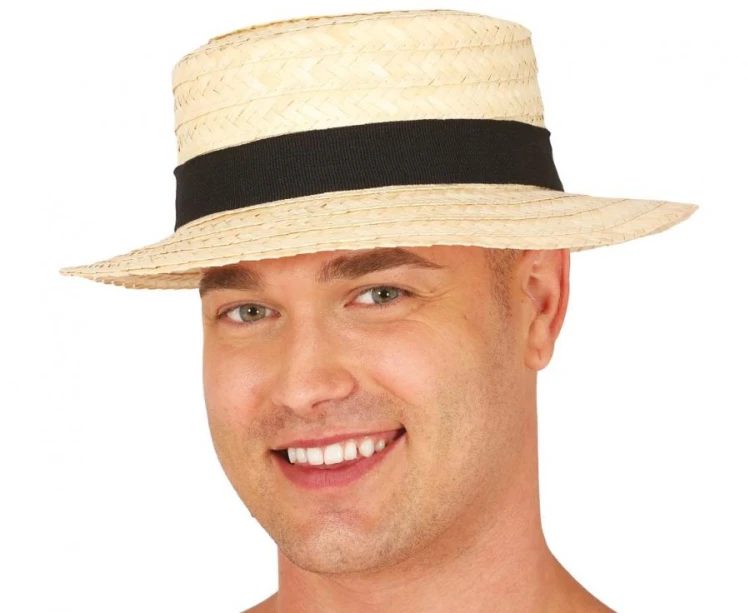 Kapelusz Słomkowy Męski Gondolier Stroje Przebranie Party
