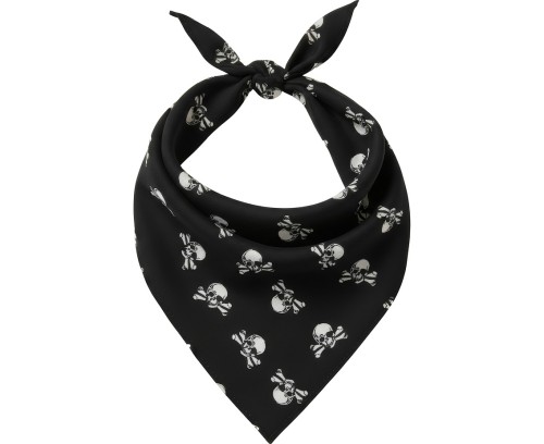 Chusta Piracka Bandana Pirat Czarna na Głowę Strój Kostium Party