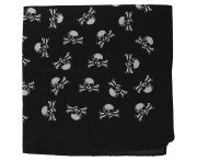Chusta Piracka Bandana Pirat Czarna na Głowę Strój Kostium Party