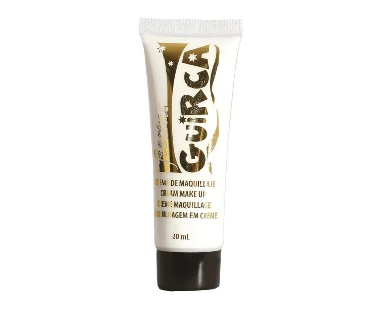 Farba do Twarzy i Ciała BIAŁA w Tubce Makijaż Charakteryzacja 20ml