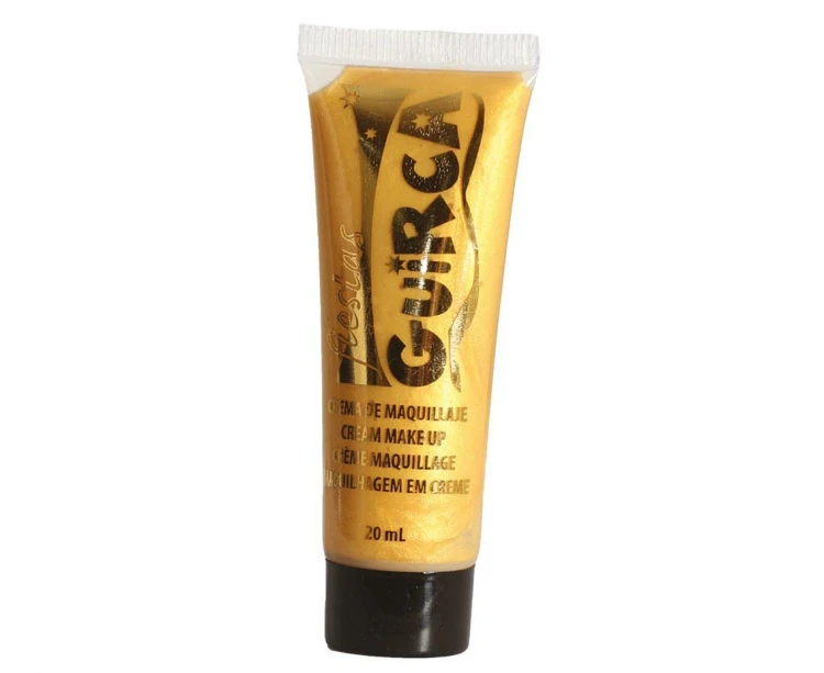 Farba do Twarzy i Ciała ZŁOTA w Tubce Makijaż Charakteryzacja 20ml