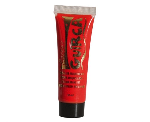 Farba do Twarzy i Ciała CZERWONA w Tubce Makijaż Charakteryzacja 20ml