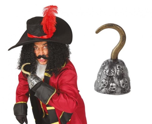 Hak Kapitana Piratów 19 cm Rekwizyt Akcesoria Do Stroju Party