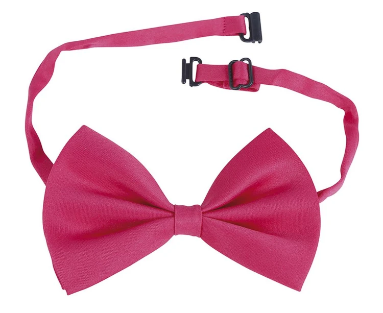 Mucha Fuksjowa 11 cm Muszka Różowa Elegancka do Garnituru Strój