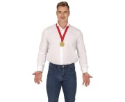 Medal Champion 1 Złoty 6 cm Złoty Medal Dla Zwycięzcy Nagroda Party