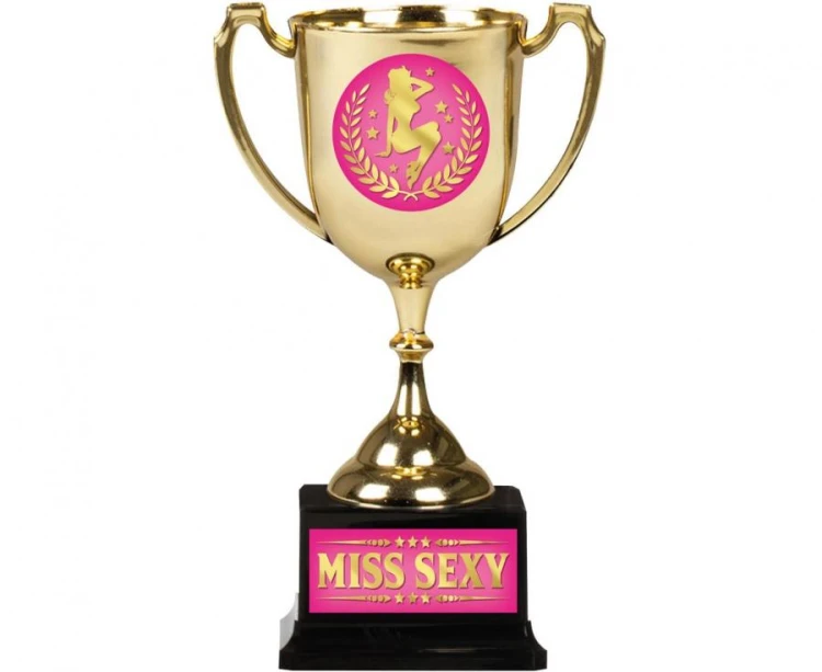 Puchar Miss Sexy 20 cm Statuetka Na Wieczór Panieński Śmieszny Prezent
