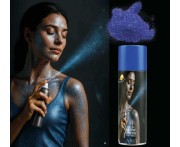 Farba do Ciała Włosów Twarzy Spray Niebieska 75 ml Makijaż Impreza Party