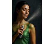 Farba do Ciała Włosów Twarzy Spray Zielona 75 ml Makijaż Impreza Party