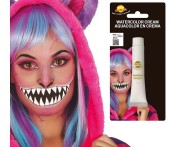 Farba do Twarzy Biała W Tubce 20 ml Charakteryzacja Halloween Party