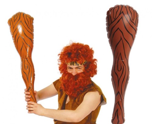 Maczuga Jaskiniowca Dmuchana 80 cm Rekwizyt Do Stroju Party