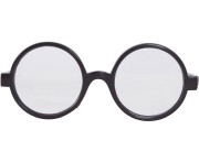 Okulary Czarodzieja Magika Okrągłe Harry Potter Czarne Oprawki