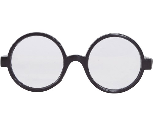 Okulary Czarodzieja Magika Okrągłe Harry Potter Czarne Oprawki