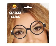 Okulary Czarodzieja Magika Okrągłe Harry Potter Czarne Oprawki