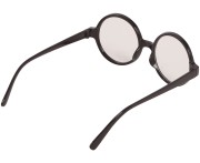Okulary Czarodzieja Magika Okrągłe Harry Potter Czarne Oprawki