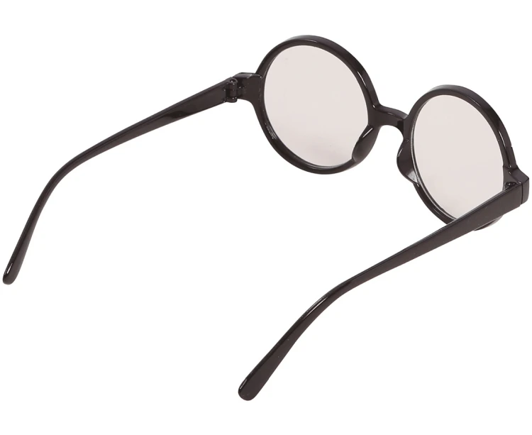 Okulary Czarodzieja Magika Okrągłe Harry Potter Czarne Oprawki