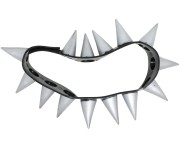 Choker Obroża z Kolcami Ćwiekami Naszyjnik Styl Punk Rock Party
