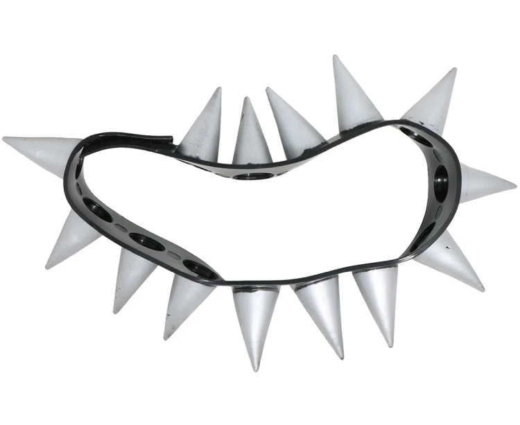 Choker Obroża z Kolcami Ćwiekami Naszyjnik Styl Punk Rock Party
