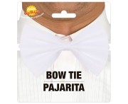 Mucha Biała 11 cm Muszka Elegancka Klasyczna Muszka do Garnituru