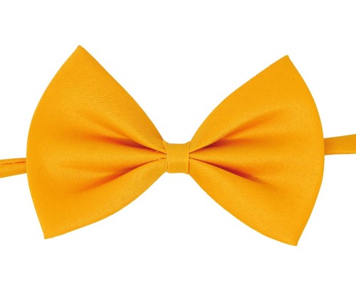 Muszka Żółta 11 cm Mucha Elegancka Męska Dziecięca Strój Party