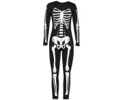 Kostium Szkieletorki Strój Halloween Damski Przebranie Kościotrup M  38/40