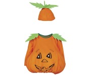 Strój Mała Dynia Dla Dzieci Kostium Halloween Przebranie 18-24 Msc 86-92