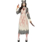 Strój Pielęgniarka Zombie Przebranie Pielęgniarki Kostium Halloween M 38 40