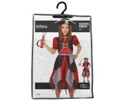 Strój Piratki dla Dziewczynki Pirat Przebranie Kostium Bal 10-12Lat 146 152
