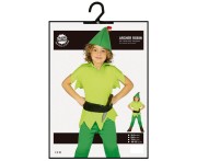 Strój Łucznika Dla Dzieci Kostium Robin Hood Przebranie 7-9 Lat 137 cm
