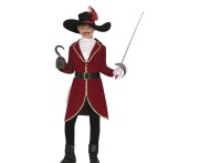 Strój Kapitan Korsarzy Dla Dziewczynki Kostium Piratka Przebranie 5-6L 123