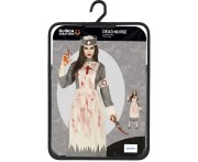 Strój Pielęgniarka Zombie Przebranie Pielęgniarki Kostium Halloween L 42 44
