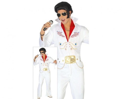 Kostium Króla Rocka Strój Elvis Presley Przebranie Męskie Kombinezon L 52-54
