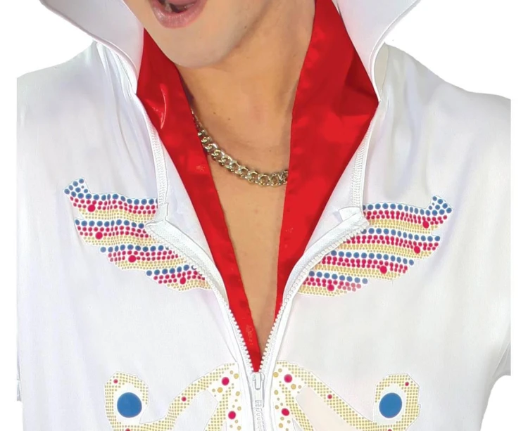 Kostium Króla Rocka Strój Elvis Presley Przebranie Męskie Kombinezon L 52-54