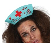 Strój Pielęgniarka Zombie Przebranie Pielęgniarki Kostium Halloween L 42 44
