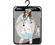 Strój Pielęgniarka Zombie Przebranie Pielęgniarki Kostium Halloween M 38 40