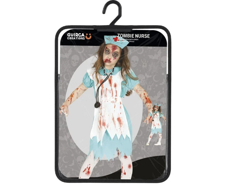 Strój Pielęgniarka Zombie Przebranie Pielęgniarki Kostium Halloween M 38 40