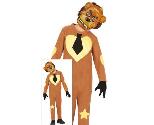Strój Animatronik Robotyczny Miś Kostium Przebranie Freddy 10-12Lat 140 146