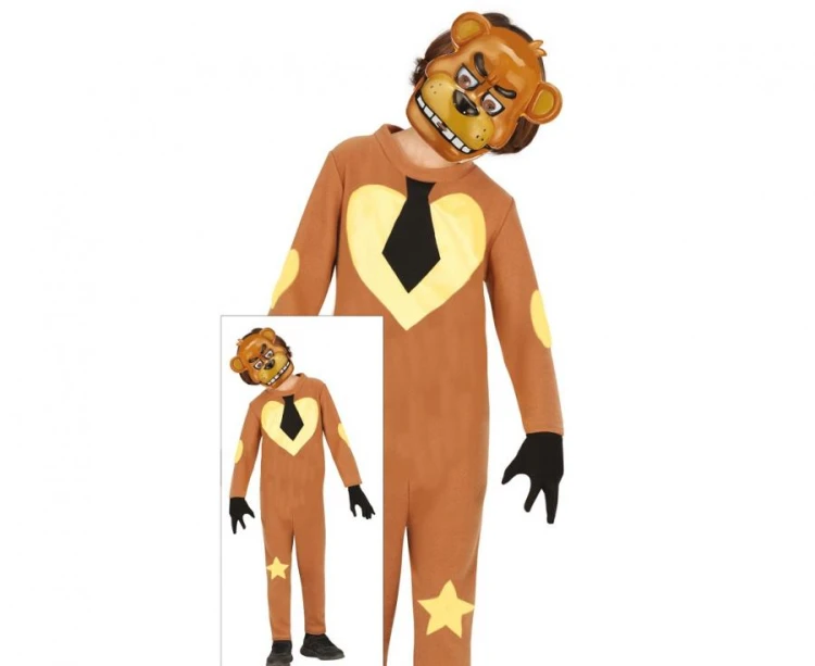 Strój Animatronik Robotyczny Miś Kostium Przebranie Freddy 10-12Lat 140 146